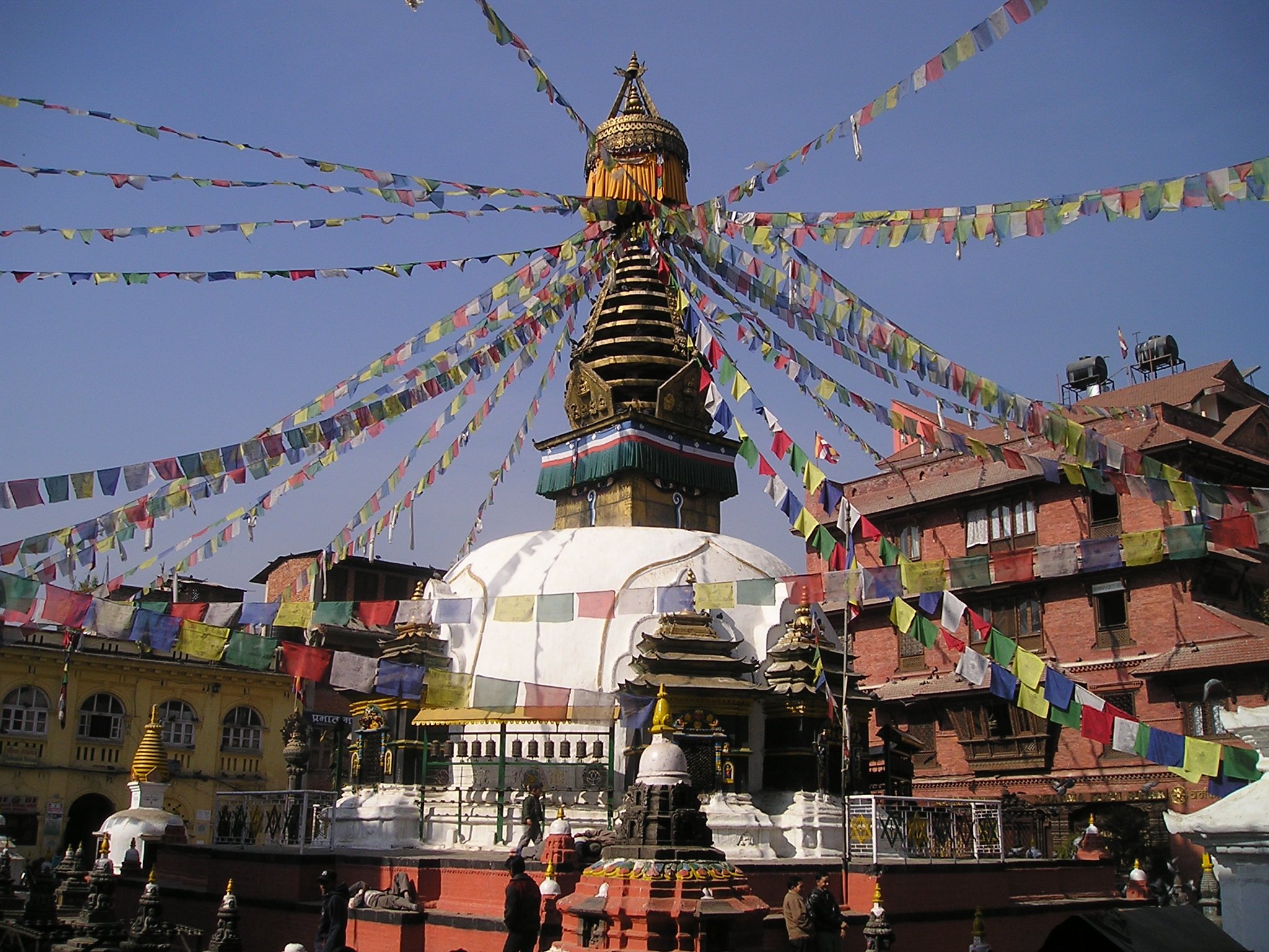 Foto Katmandu Stupa Nepalhilfe Hans Goger